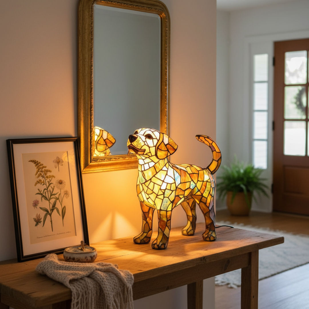 Labrador – Lampada Trasparente LED
