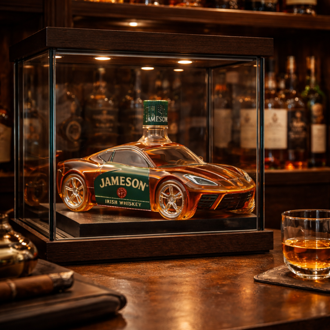 Whiskyflasche - Corvette-Edition