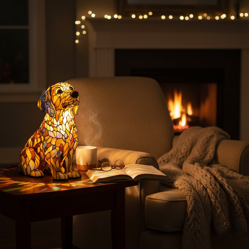 Golden Retriever Buddy – Radiante e Spirituale
