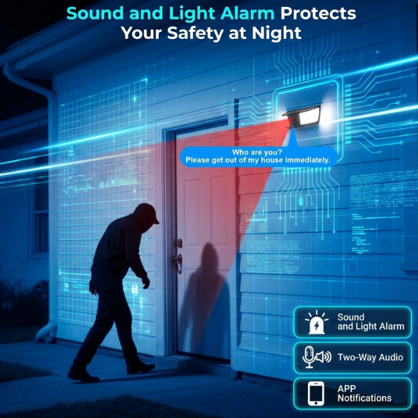 Solar Wireless Security Cam