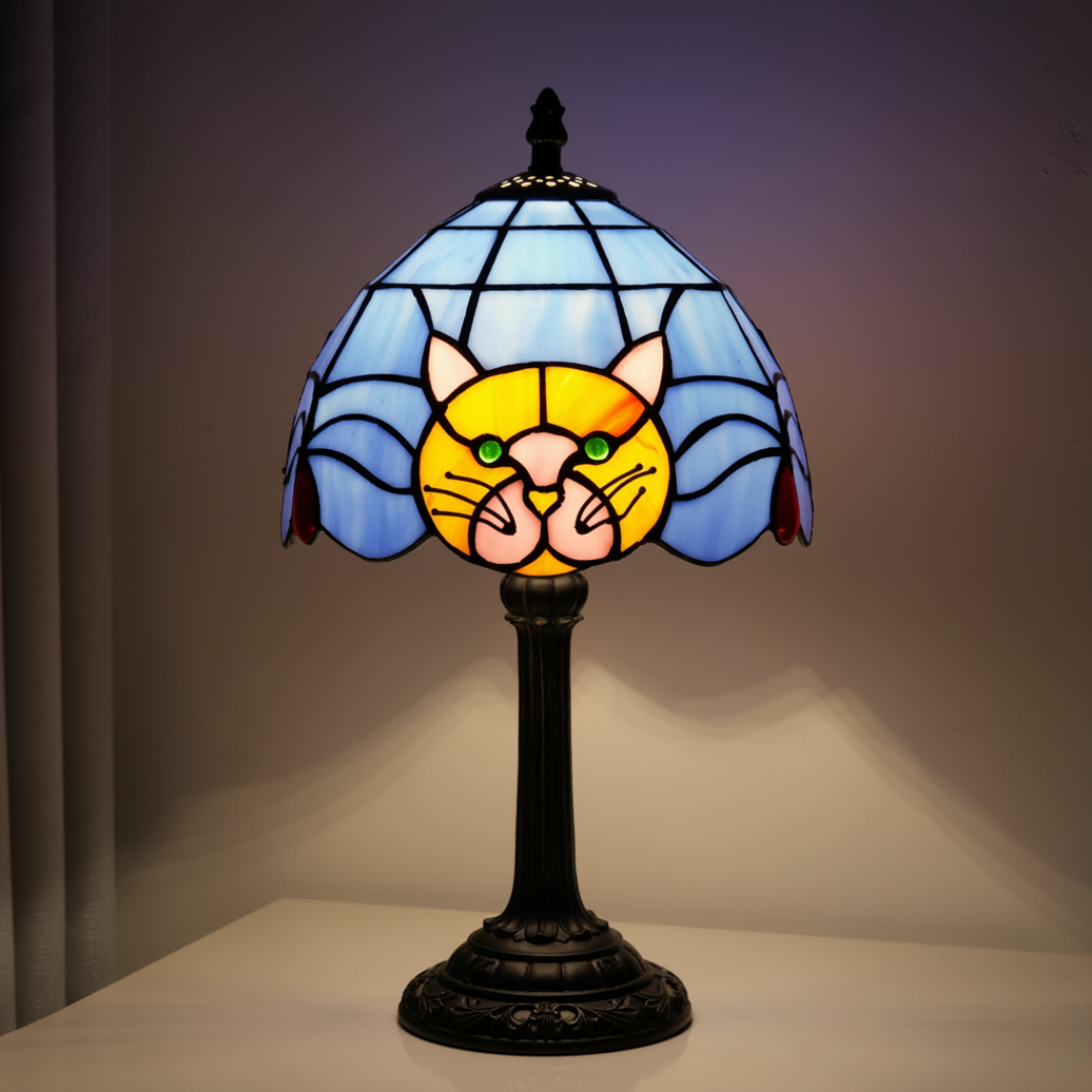 Gatto – Lampada Barocca Vintage da Comodino LED
