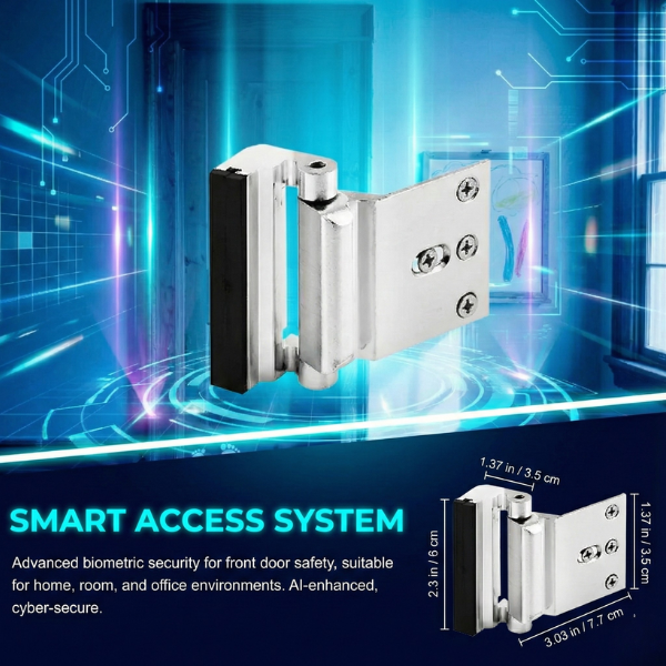 Reinforced door hinge