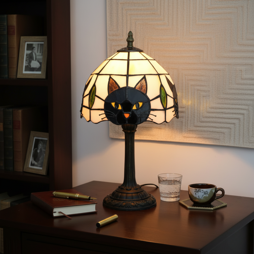 Gatto Nero – Lampada Barocca Retrò LED