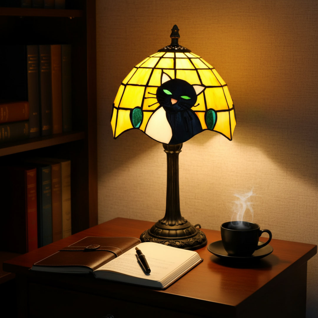 Gatto Nero – Lampada Barocca Reale LED