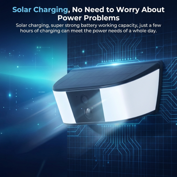 Solar Wireless Security Cam