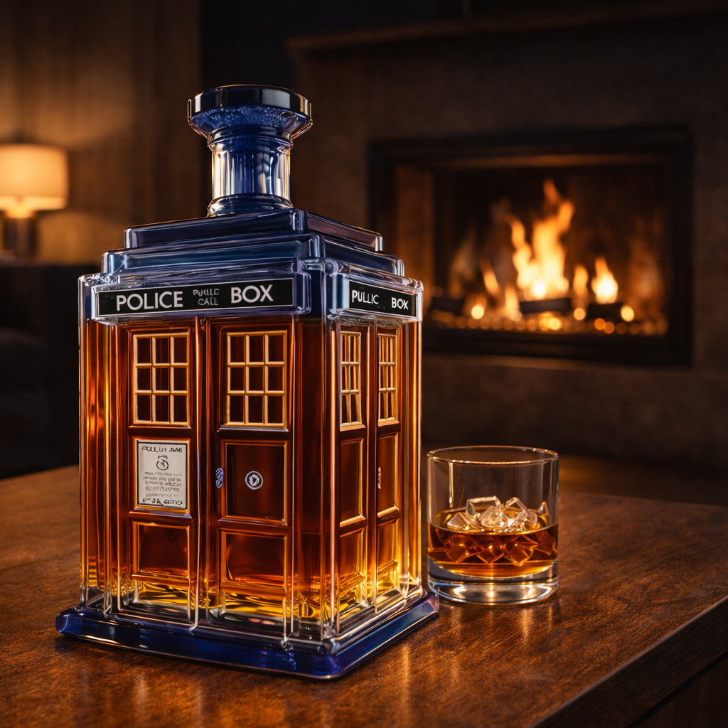 Whiskyflasche 'Team' - Spezial-Edition
