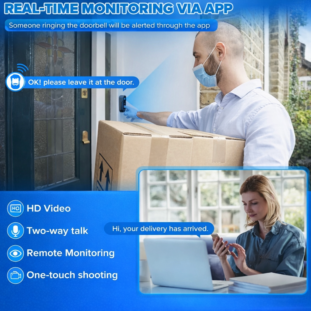 Doorbell With Camera Wireless