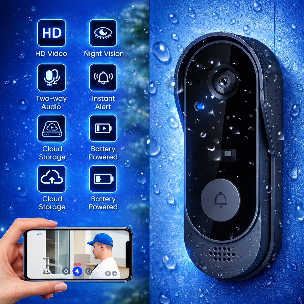 Doorbell With Camera Wireless