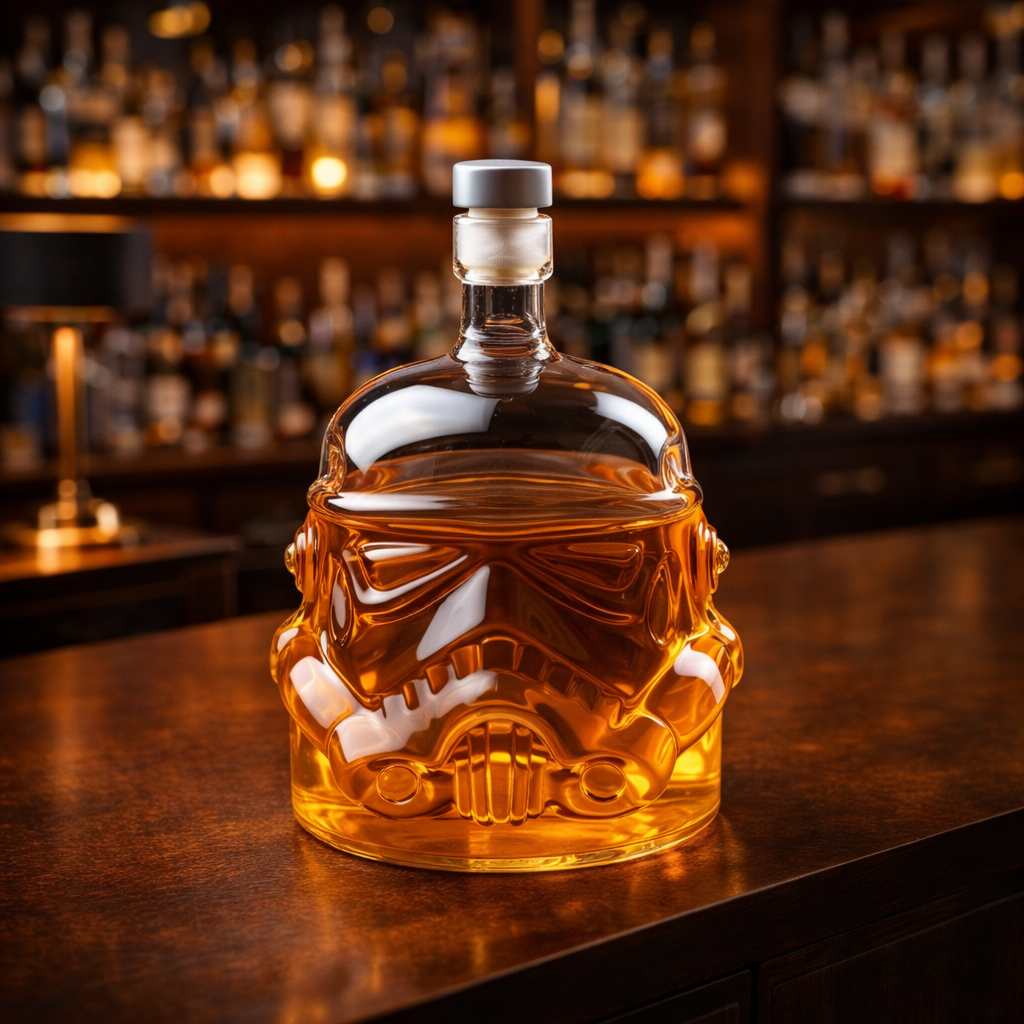 Whisky-Verkostungsset: Elegante Karaffe und Gläser