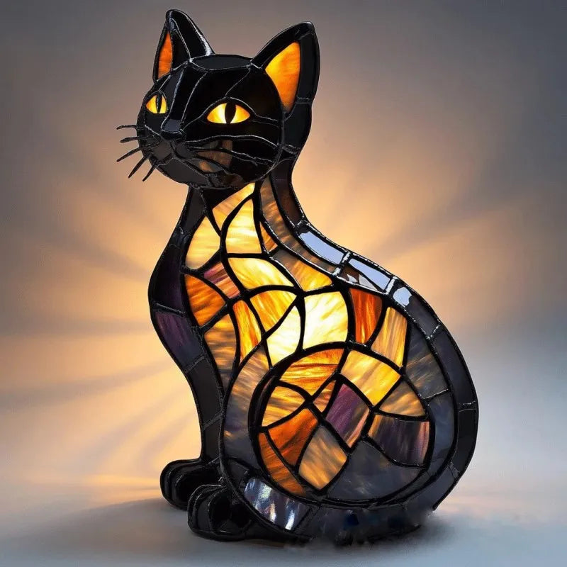 Gatto – Bagliore di Mezzanotte LED