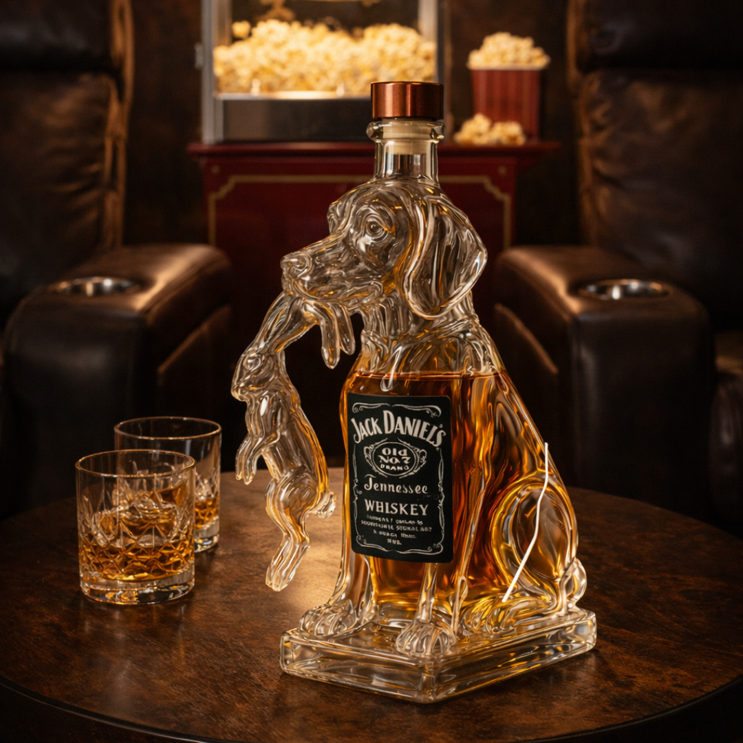 Whiskeyflasche - Sonderedition Treue Freunde
