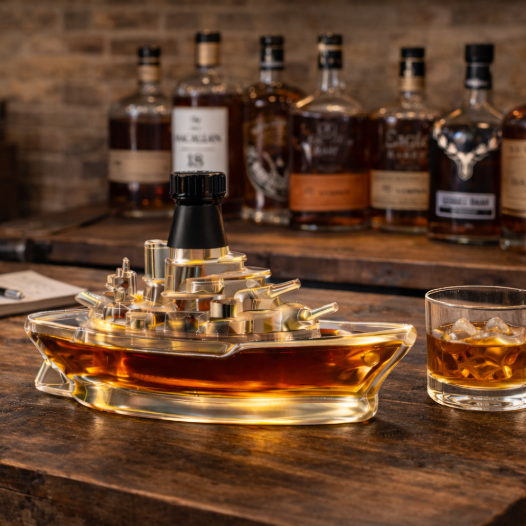 Whiskyflasche - Marine-Edition