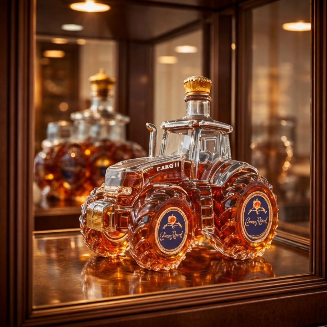 Whisky-Dekanter 'Traktor' - Sammleredition