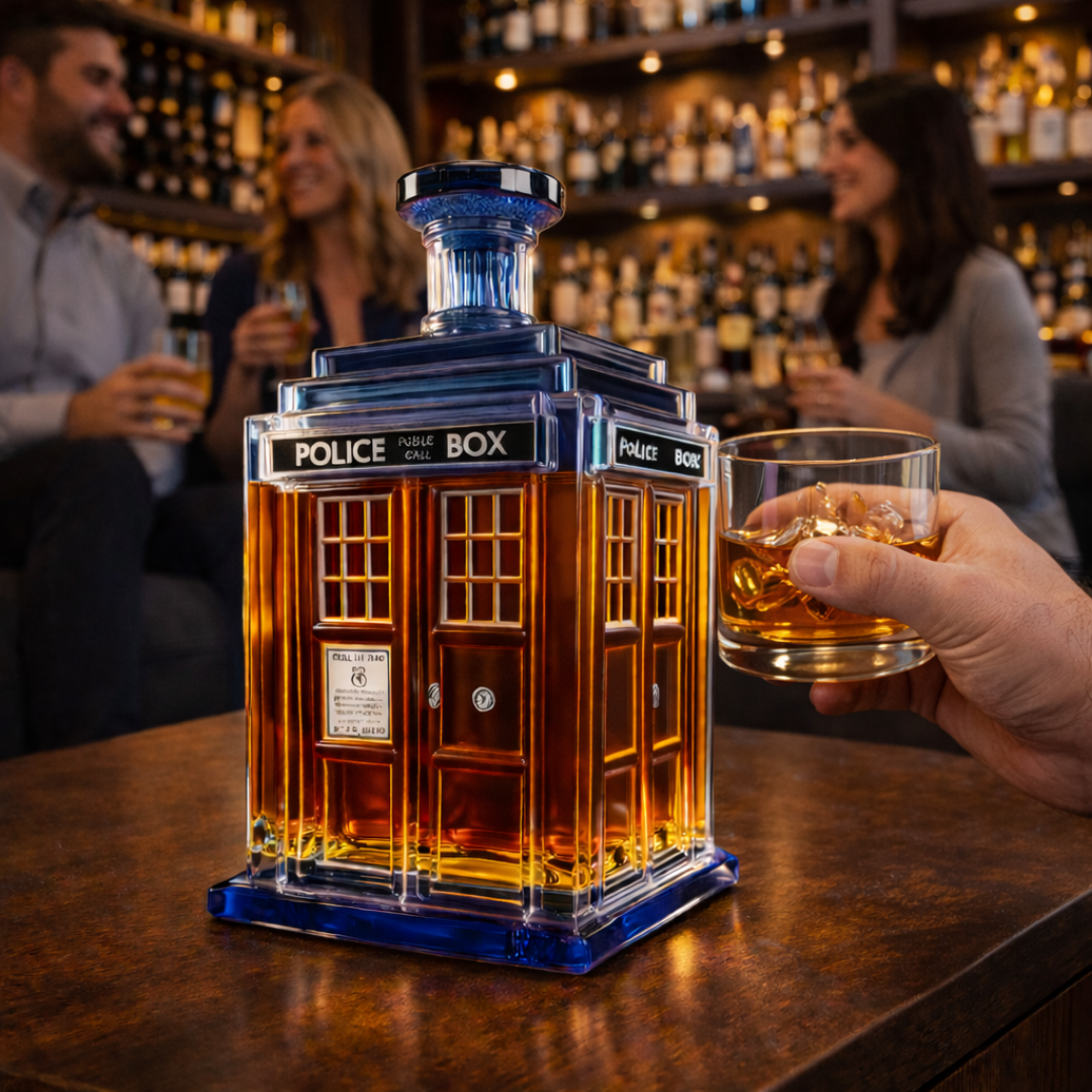 Whiskyflasche 'Team' - Spezial-Edition