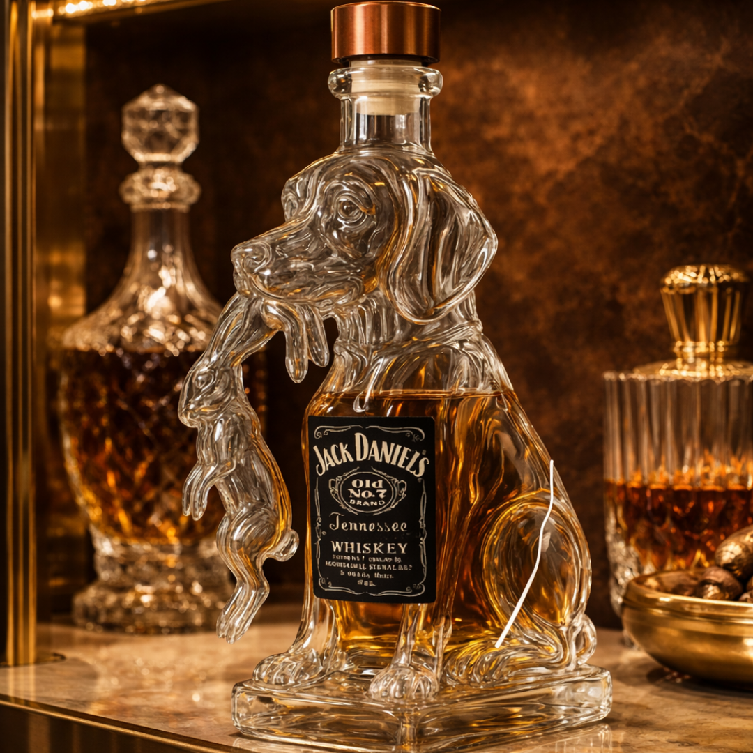 Whiskeyflasche - Sonderedition Treue Freunde