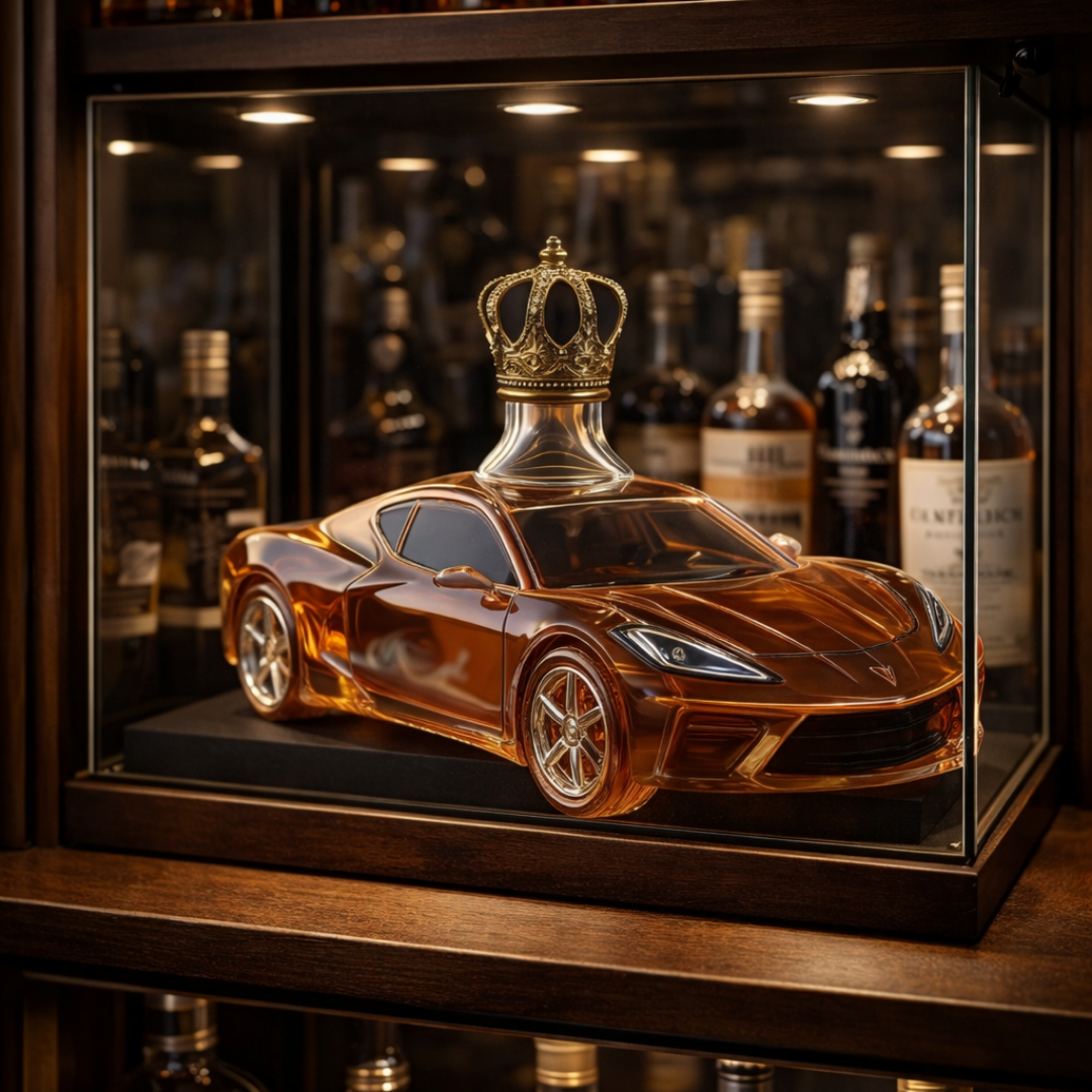 Whiskyflasche - Corvette-Edition