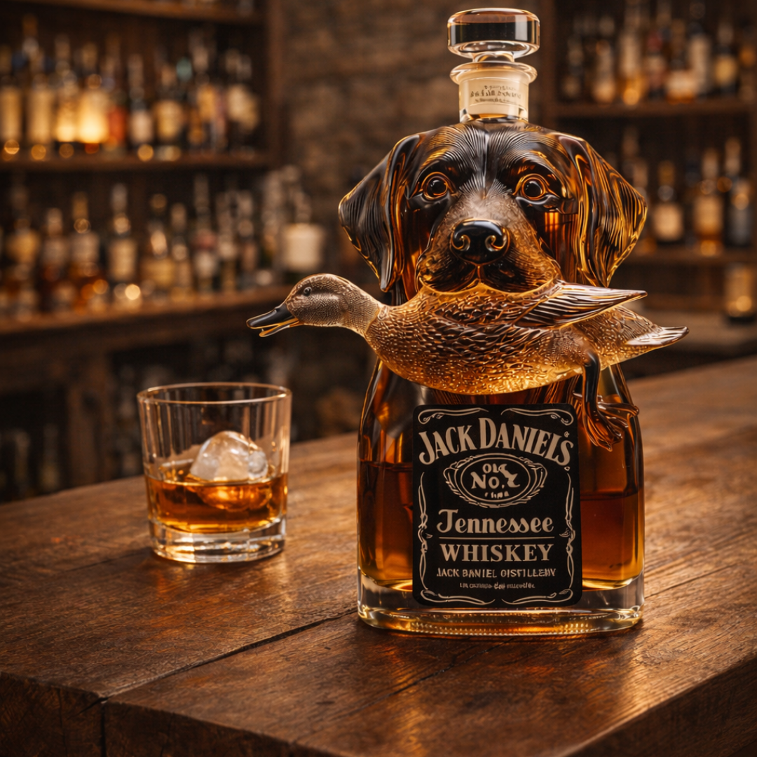 Whiskykaraffe - Wildenten-Edition