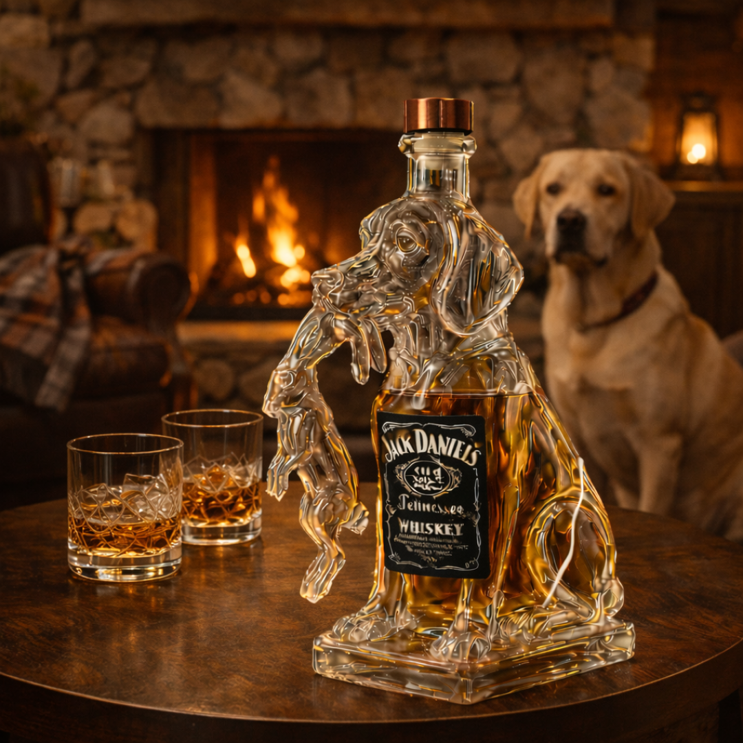 Whiskeyflasche - Sonderedition Treue Freunde