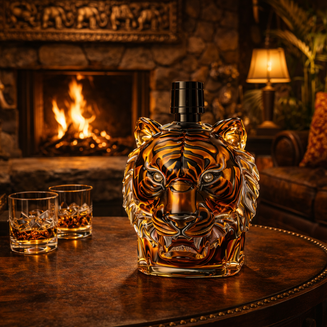 Whiskykaraffe - Tiger-Edition