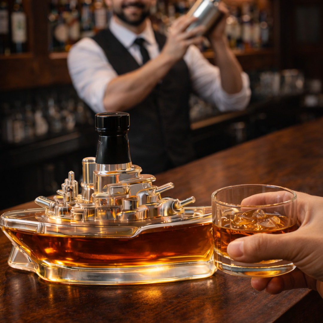 Whiskyflasche - Marine-Edition