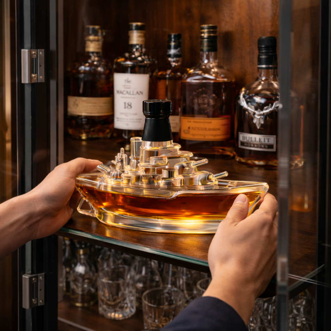 Whiskyflasche - Marine-Edition