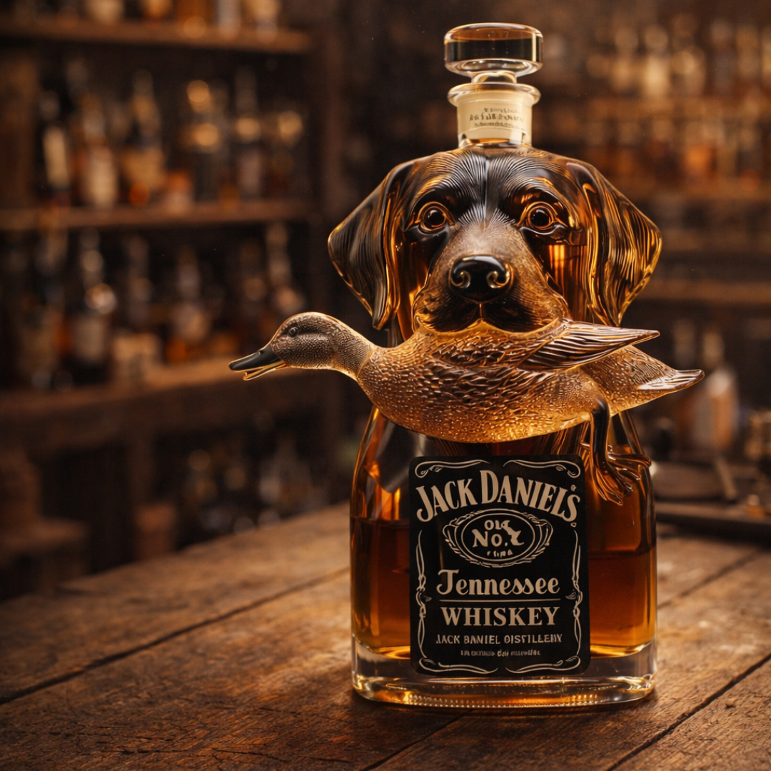 Whiskykaraffe - Wildenten-Edition