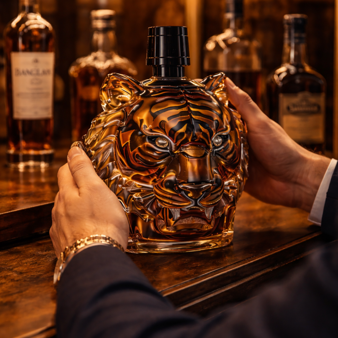 Whiskykaraffe - Tiger-Edition