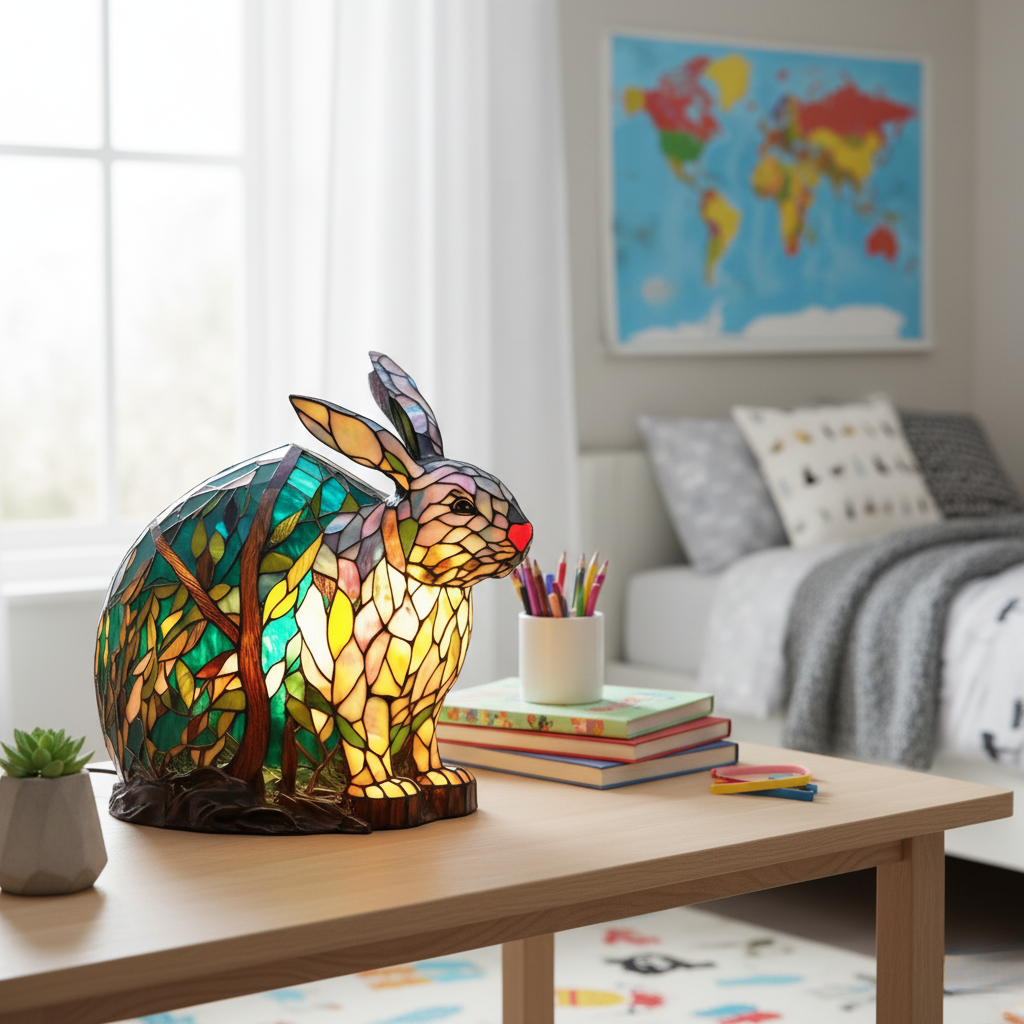 Coniglio Noppie – Lampada Colorata LED
