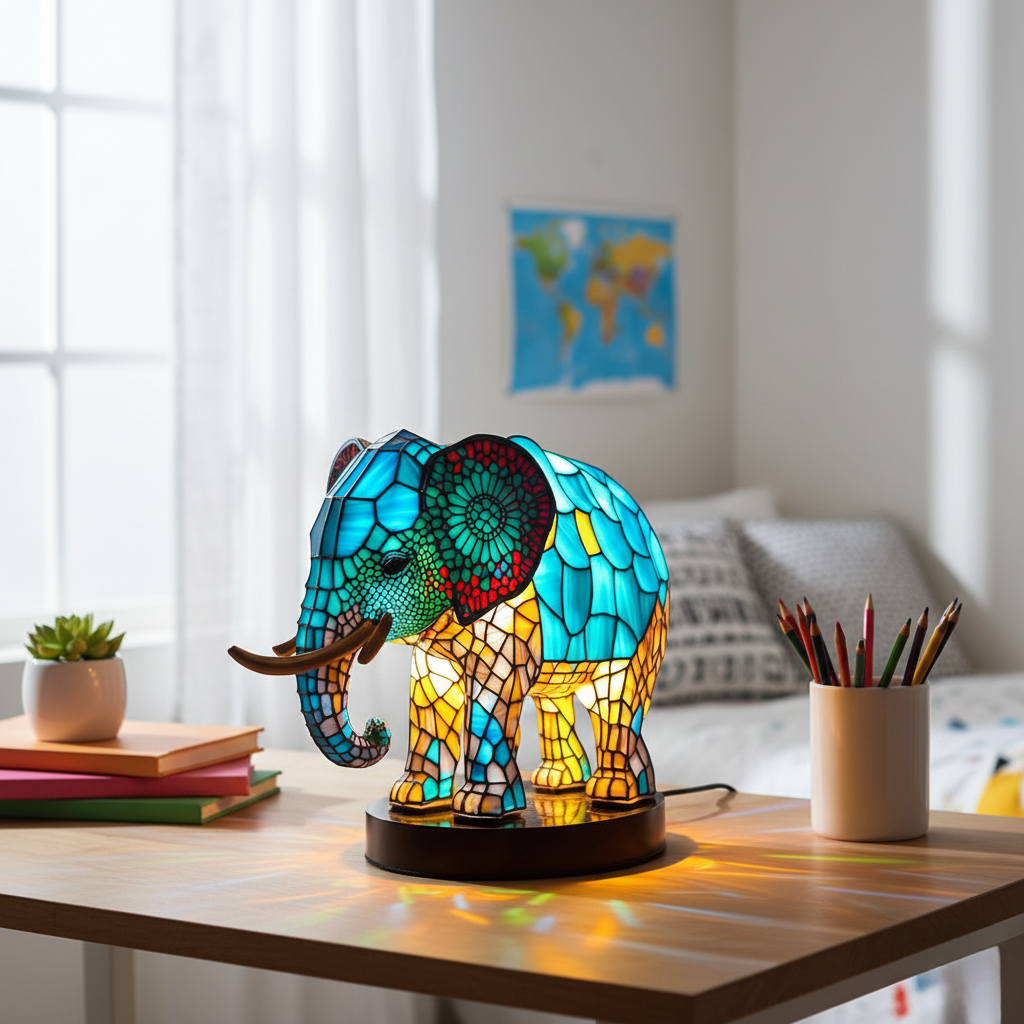 Elefante Noa – Lampada Incantevole LED