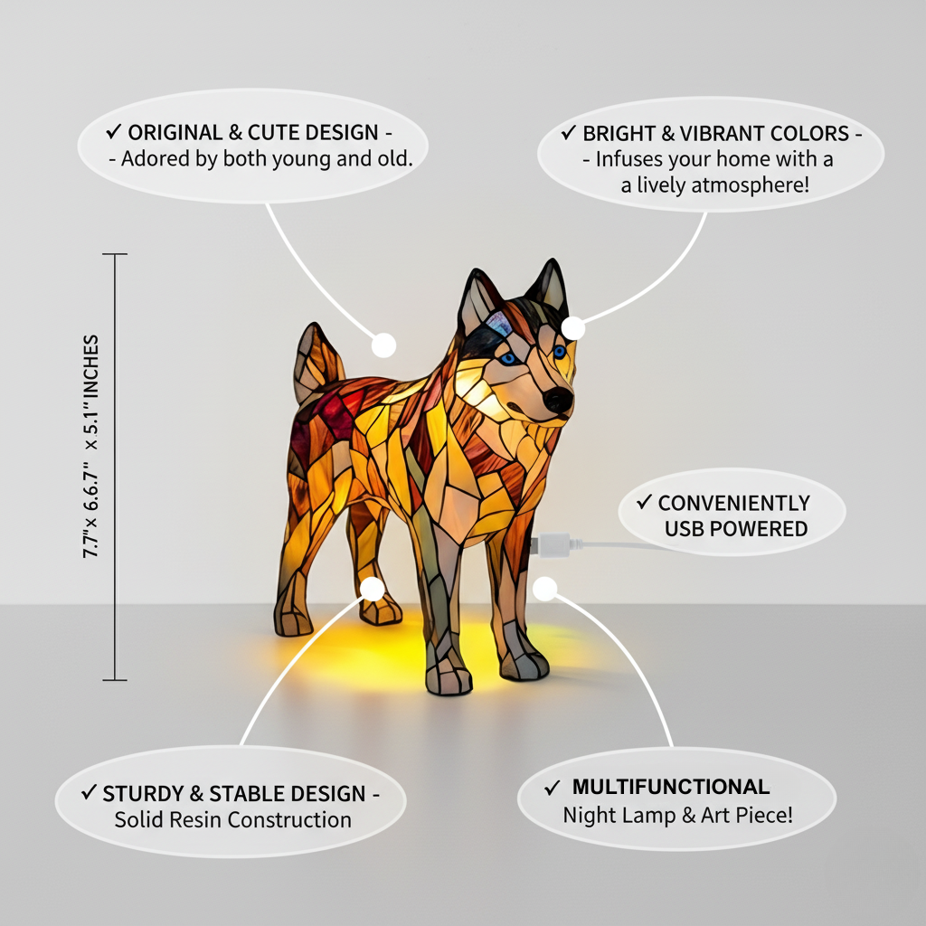 Nala – Lampada del Cane Incantato LED