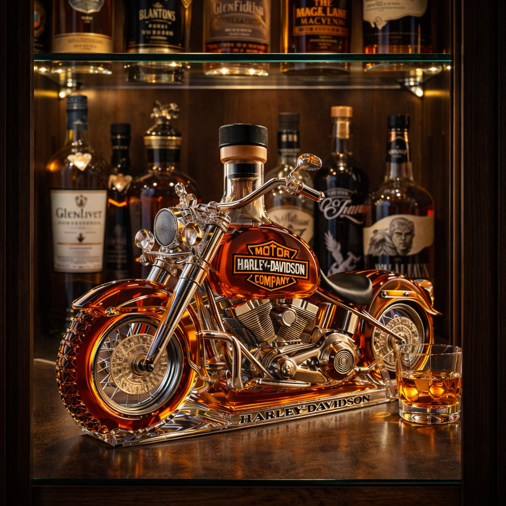 Harley Davidson Whiskyflasche - Sammleredition