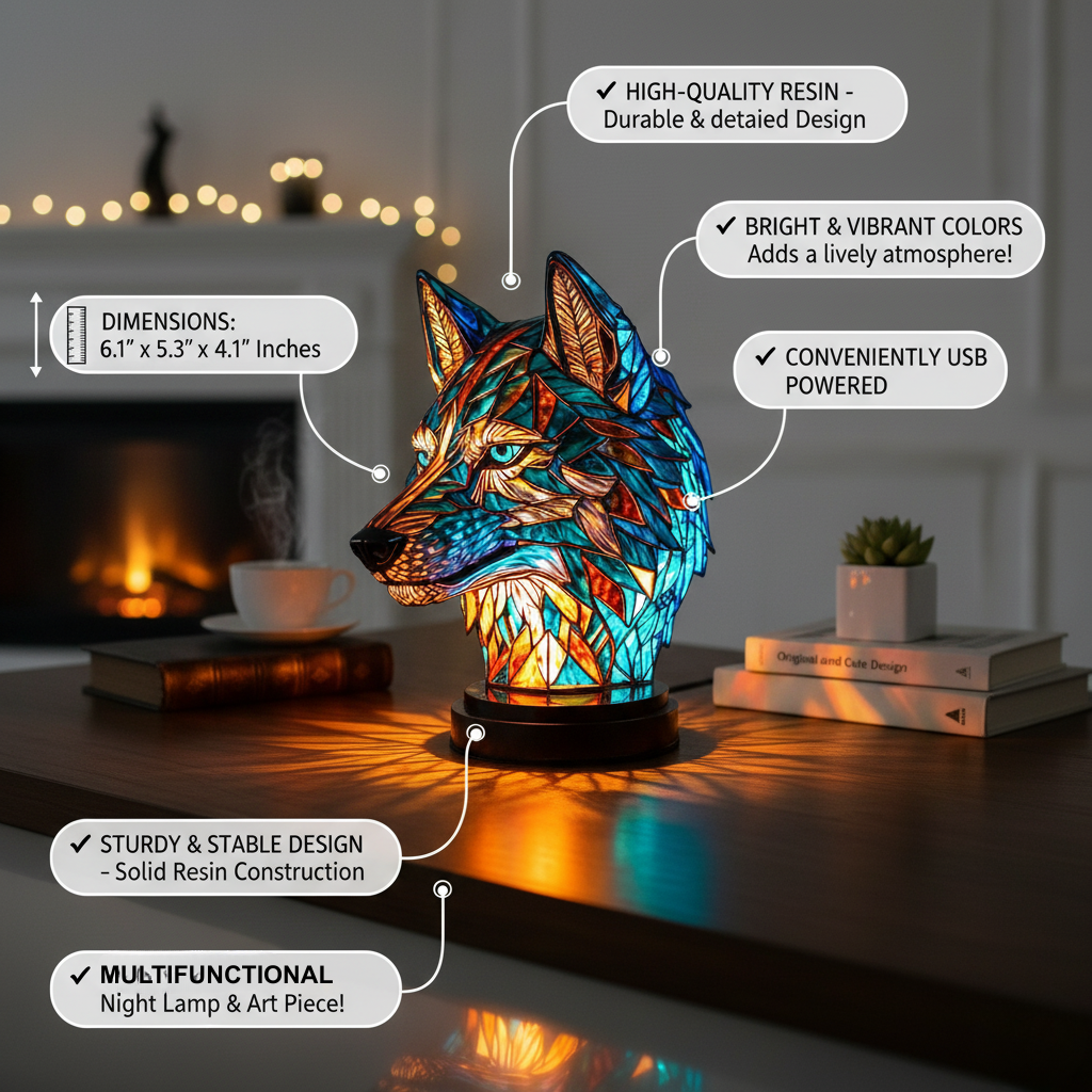 Lupo Bo – Lampada Incantevole LED