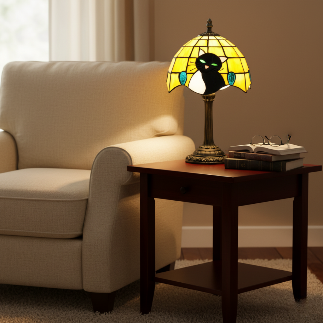 Gatto Nero – Lampada Barocca Reale LED