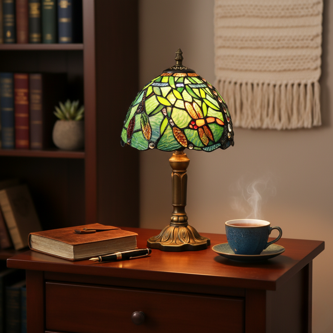 Lampada LED in Vetro Colorato Mediterraneo