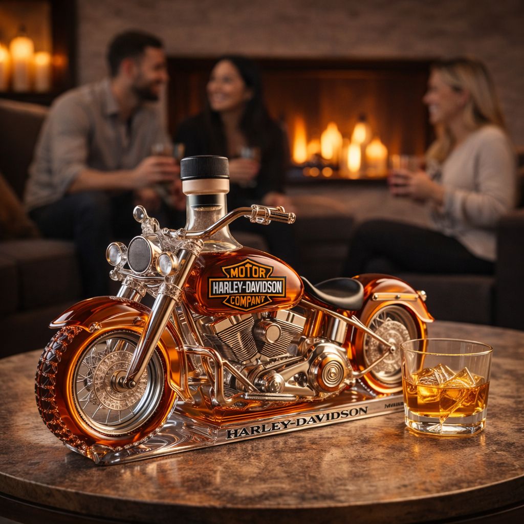 Harley Davidson Whiskyflasche - Sammleredition