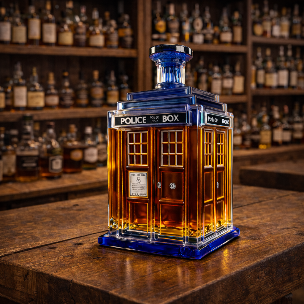 Whiskyflasche 'Team' - Spezial-Edition