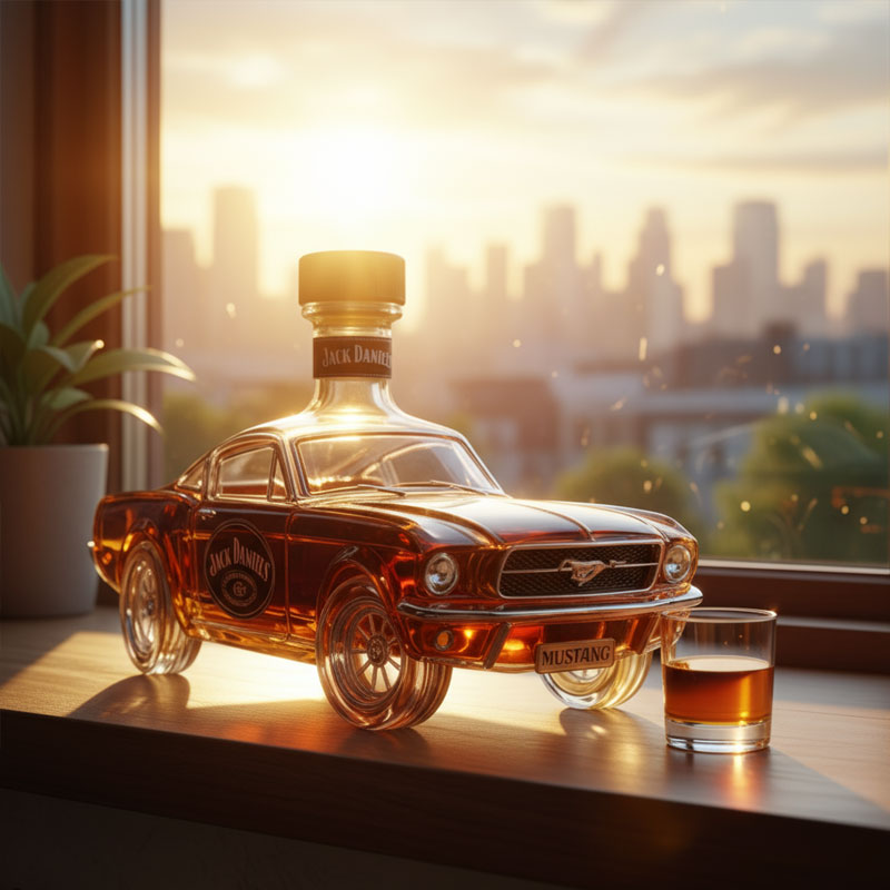 Mustang Whiskyflasche - Exklusive Edition