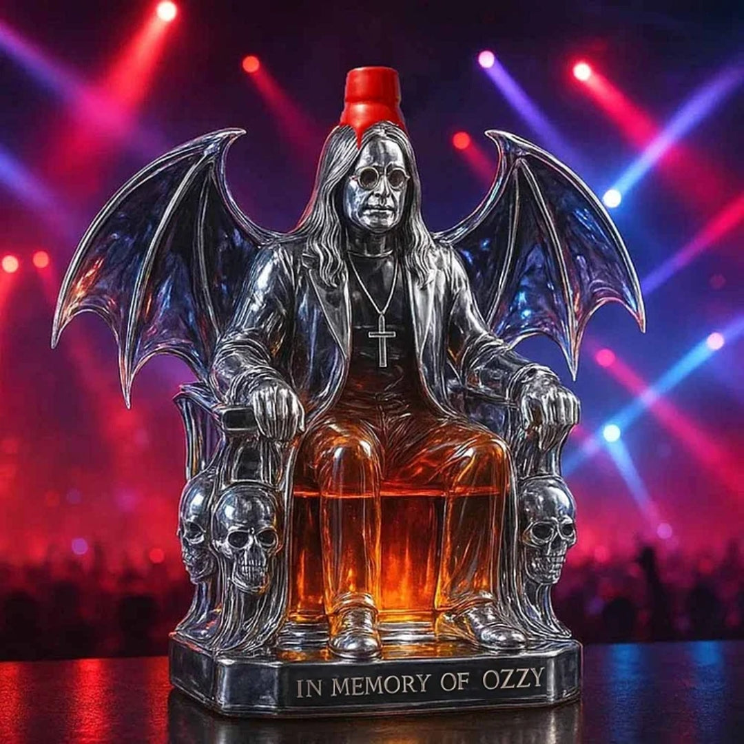 Ozzy Osbourne Verewigt: Der ikonische Dekanter für Sammler