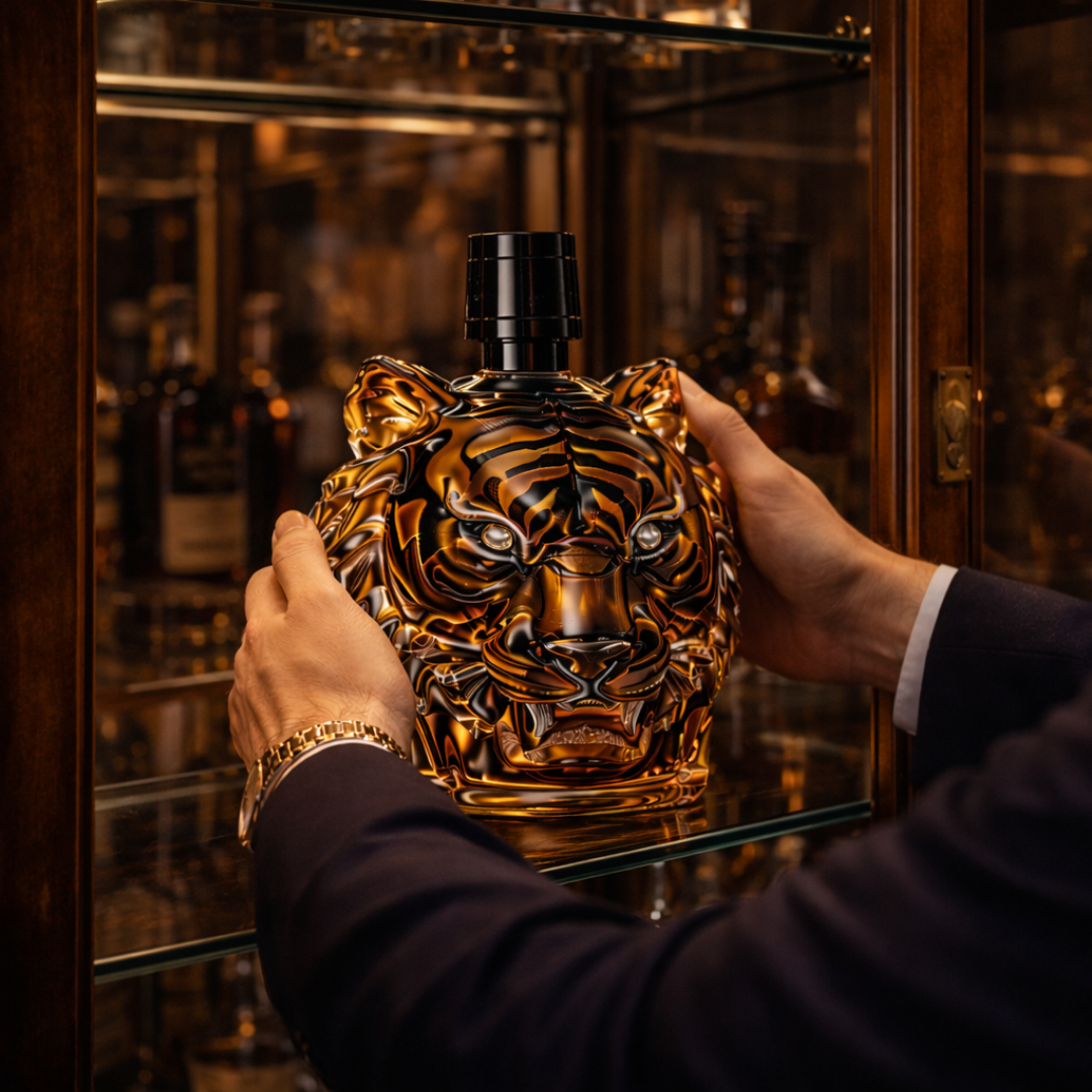 Whiskykaraffe - Tiger-Edition