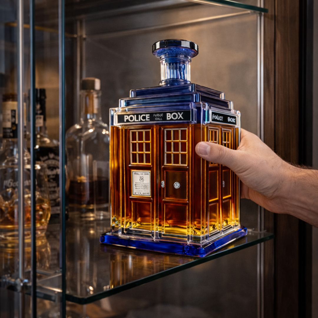 Whiskyflasche 'Team' - Spezial-Edition