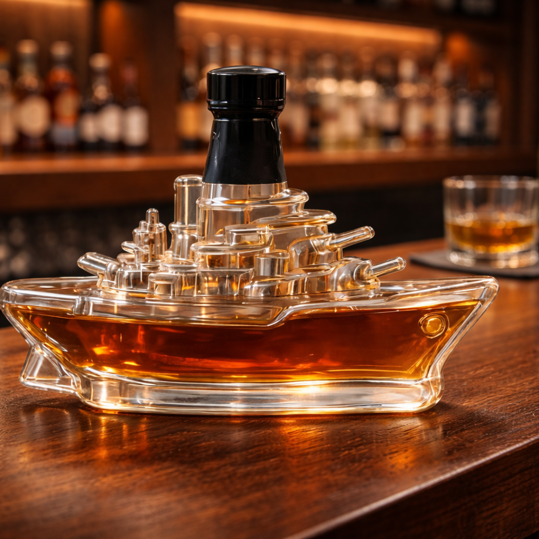 Whiskyflasche - Marine-Edition