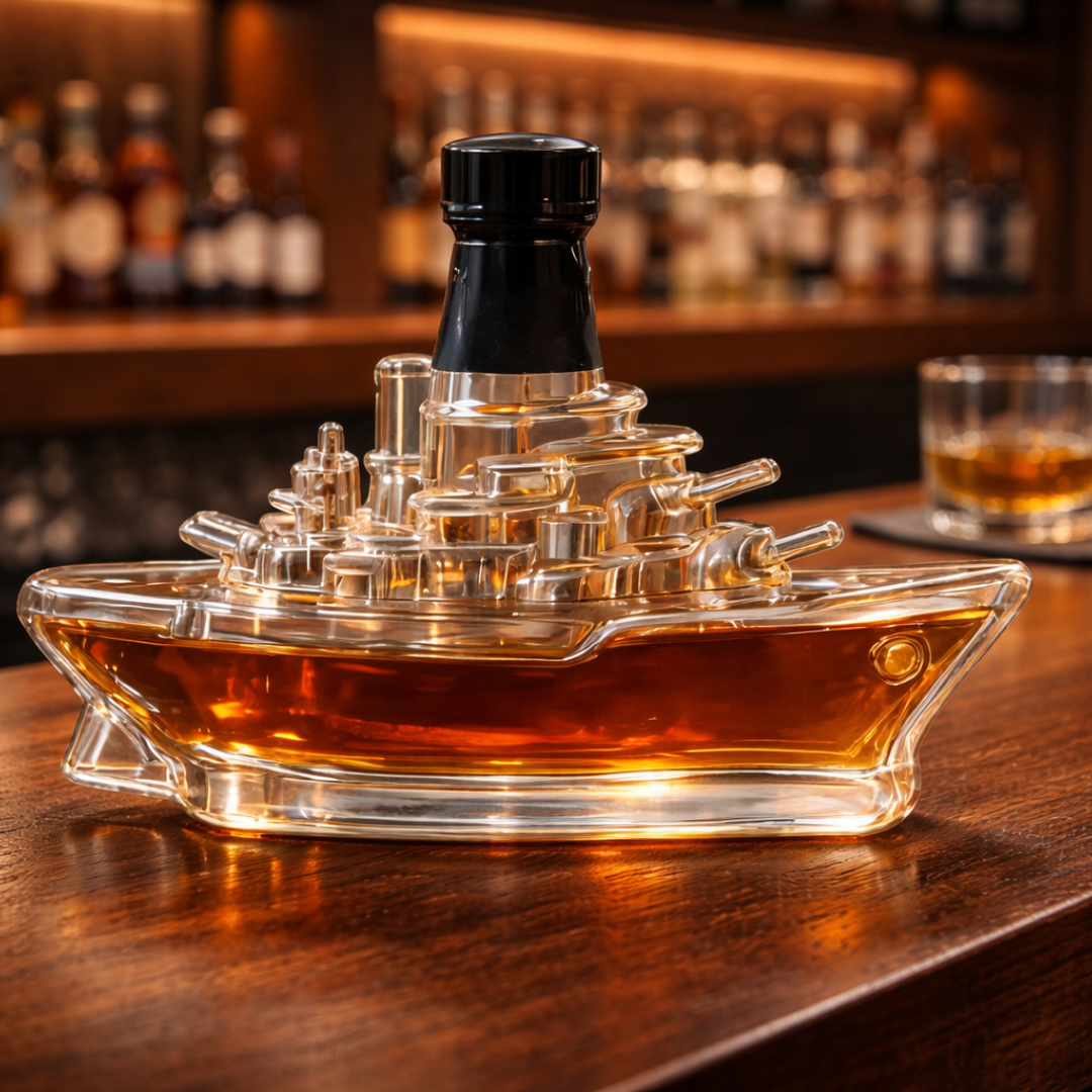 Whiskyflasche - Marine-Edition