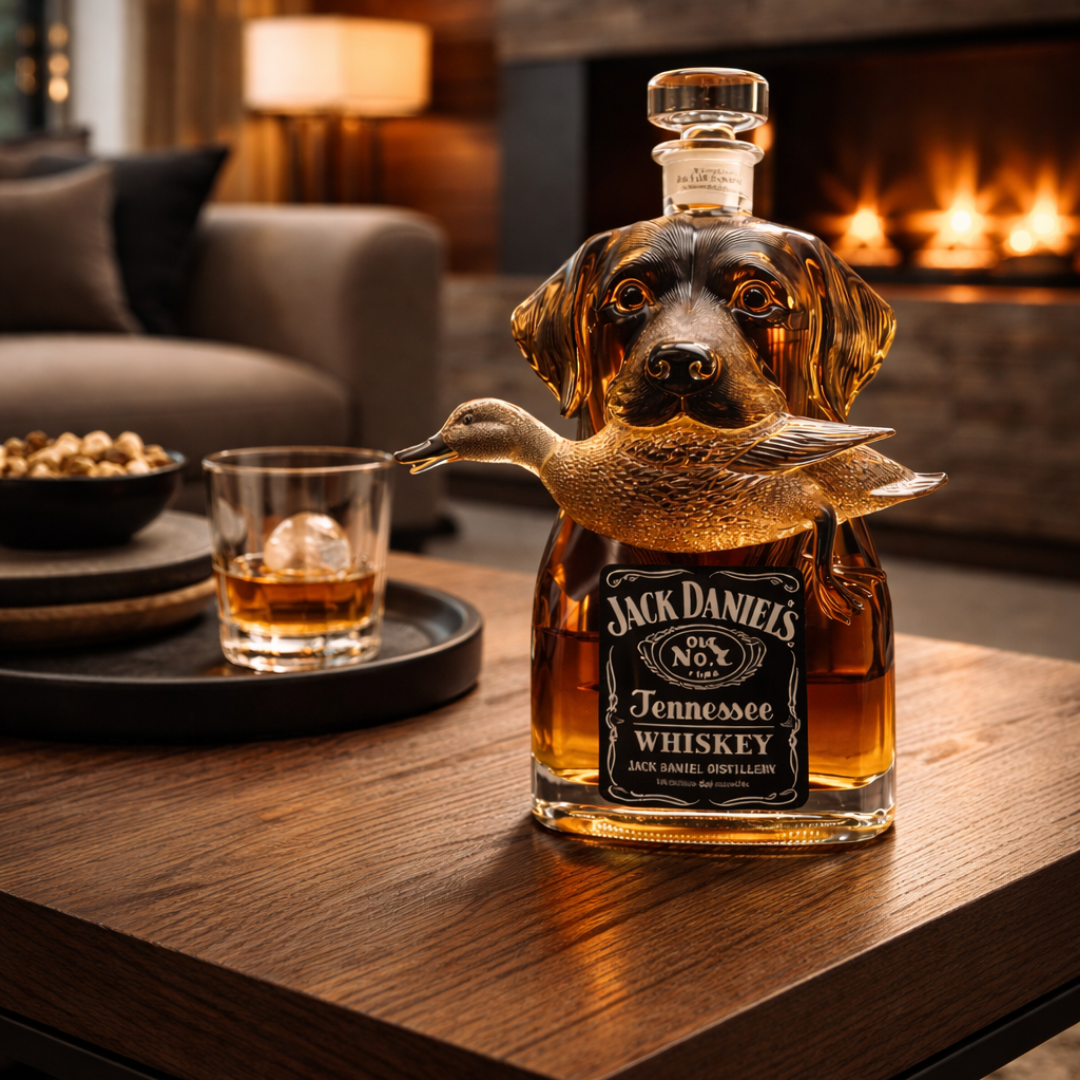 Whiskykaraffe - Wildenten-Edition