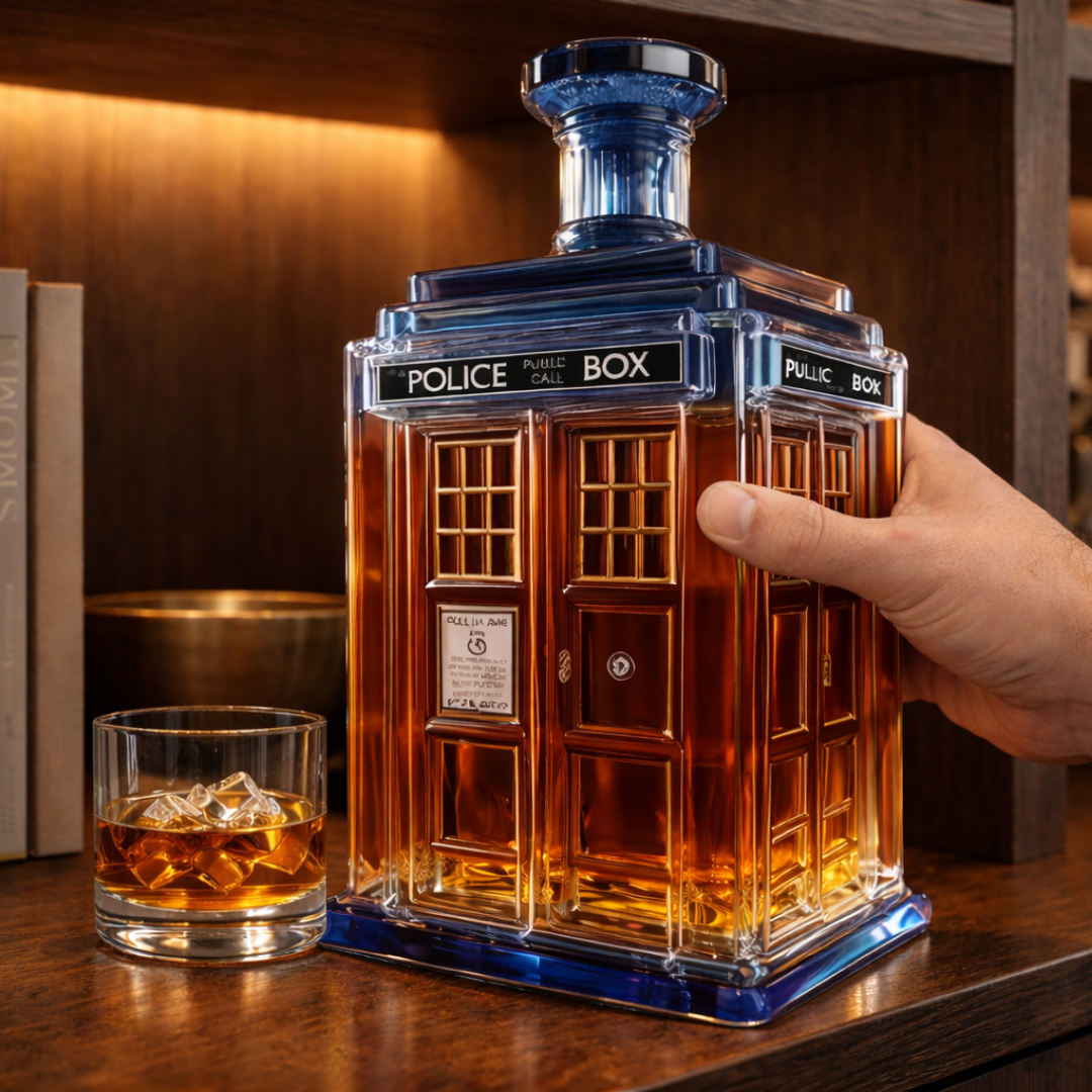 Whiskyflasche 'Team' - Spezial-Edition