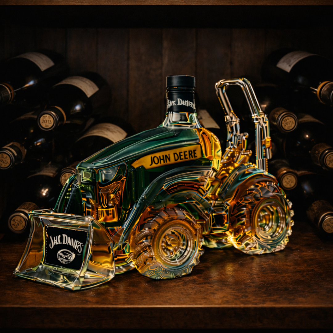 Jack Daniel's Whisky-Flachmann - Traktor-Edition