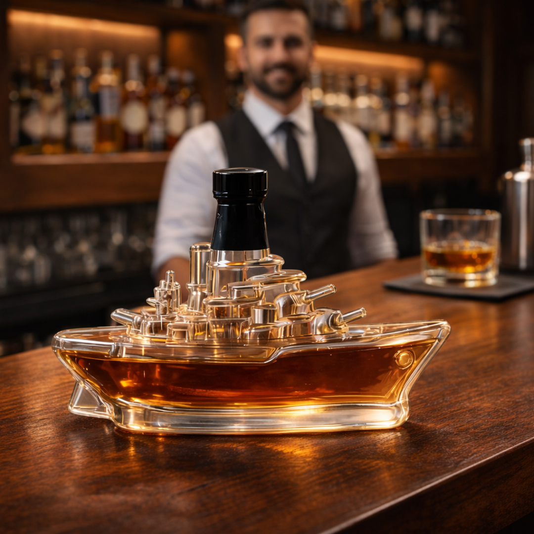 Whiskyflasche - Marine-Edition