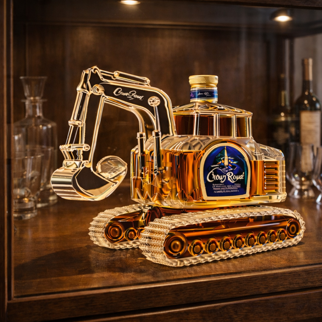 Whiskyflasche - Bagger-Edition: Die Essenz der Kraft