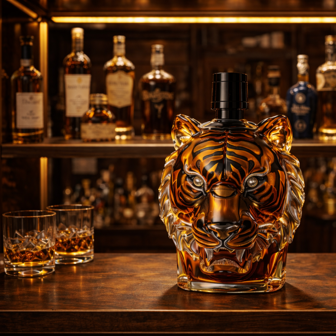 Whiskykaraffe - Tiger-Edition