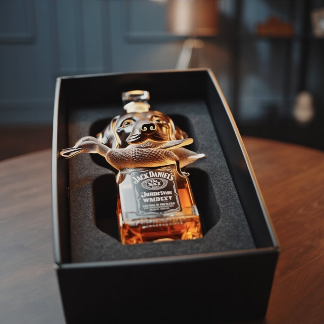 Whiskykaraffe - Wildenten-Edition