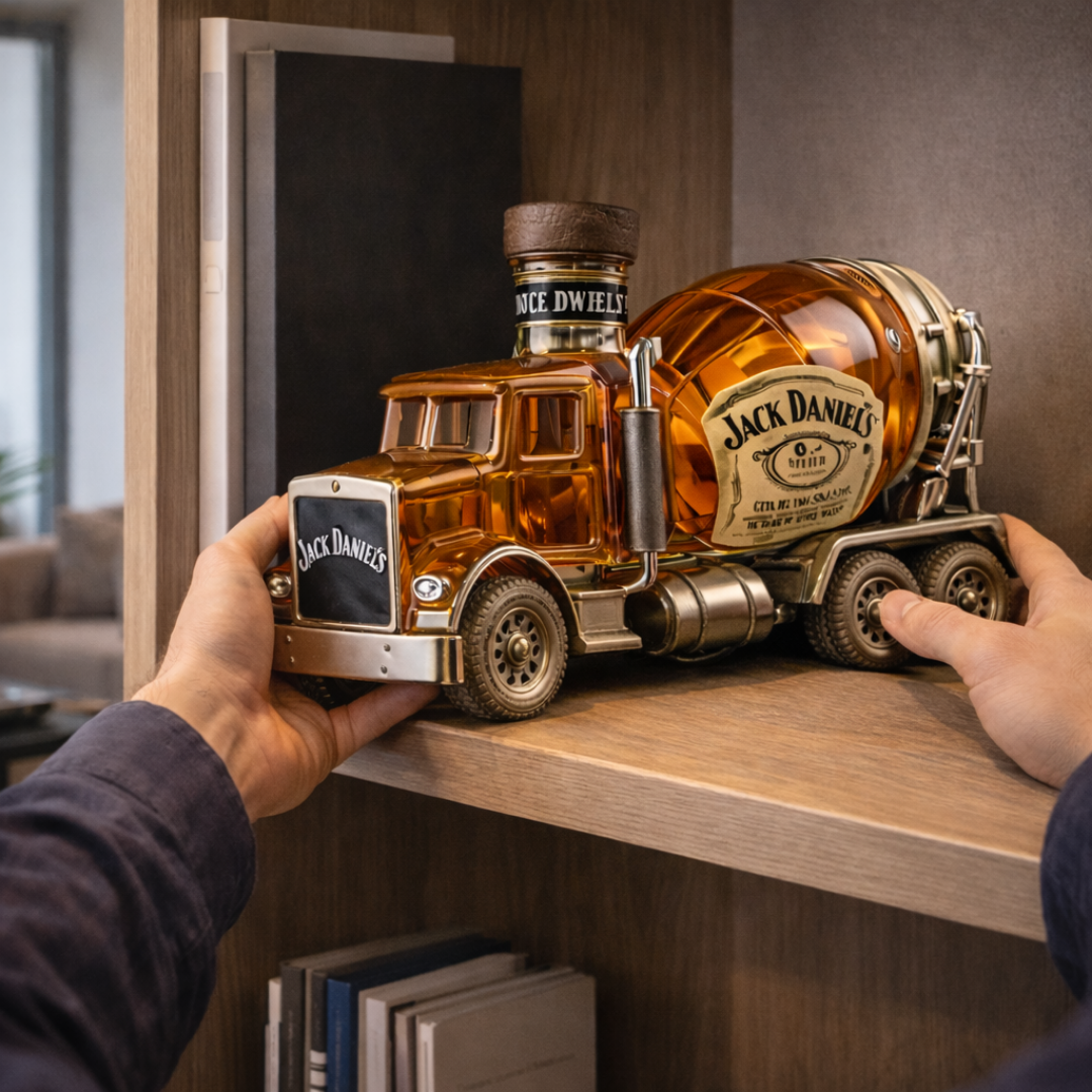 Jack Daniel's Whiskyflasche - LKW-Edition